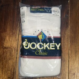 Jockey Classic  Underwear  Briefs White Size 42 Men's Vintage